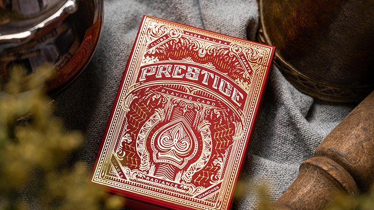 Prestige Red by Gambler's Warehouse - Carti De Joc Premium