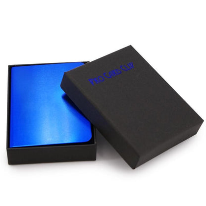Pro Card Clip Blue - Pt transport pachet carti de joc - Carti De Joc Premium