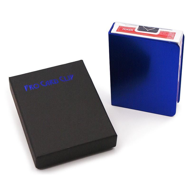 Pro Card Clip Blue - Pt transport pachet carti de joc - Carti De Joc Premium