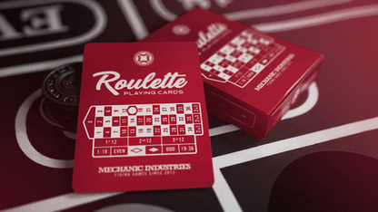 Roulette Red by Mechanic Industries - Carti De Joc Premium