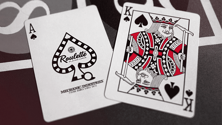 Roulette Red by Mechanic Industries - Carti De Joc Premium