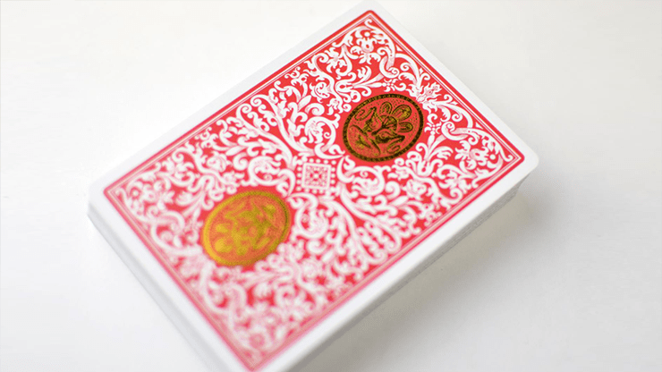 Royal Zen RED/GOLD by Expert Playing Cards - Carti De Joc Premium