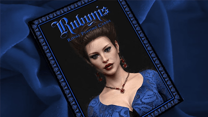 Rubynis Royal Blue Wax Seal by Sixty Four Playing Cards - Carti De Joc Premium