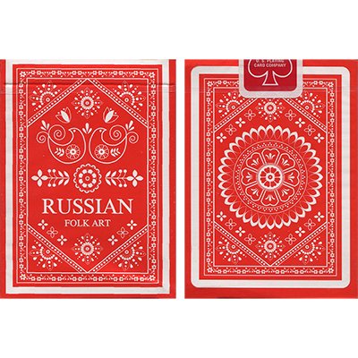 Russian Folk Art Deck by Natalia Silva - Carti De Joc Premium