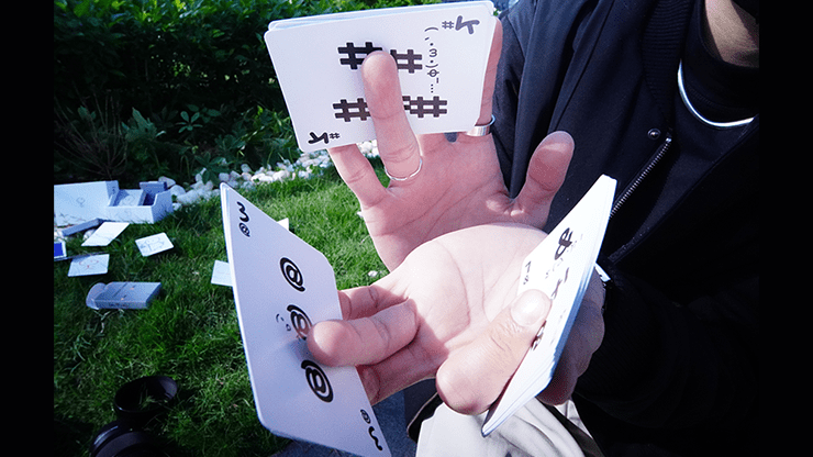 Simple Doodle Color by Bacon Playing Card - Carti De Joc Premium
