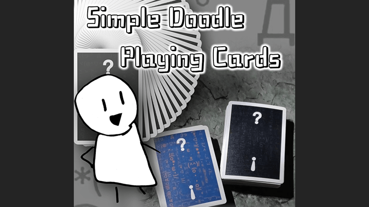 Simple Doodle Color by Bacon Playing Card - Carti De Joc Premium