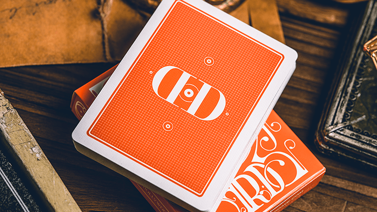 Smoke & Mirror V9 ORANGE Edition By Dan & Dave - Carti De Joc Premium
