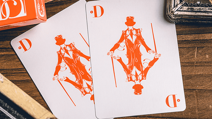 Smoke & Mirror V9 ORANGE Edition By Dan & Dave - Carti De Joc Premium