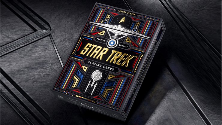 Star Trek Dark Edition Black by Theory11 - Carti De Joc Premium