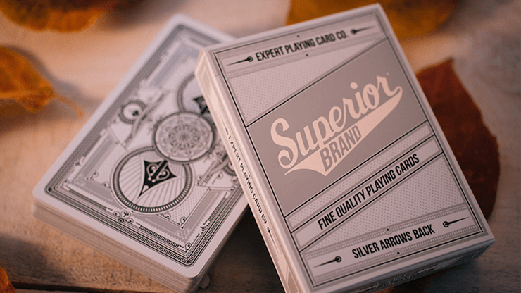 Superior Silver Arrow by Expert Playing Cards - Carti De Joc Premium