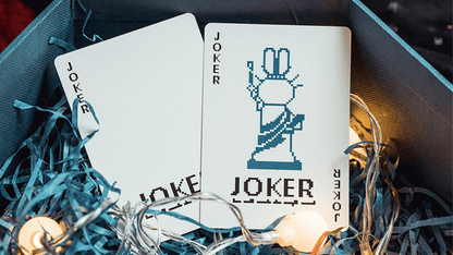 Surprise Deck V5 Blue by Bacon Playing Card - Carti De Joc Premium