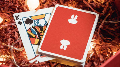 Surprise Deck V5 Red by Bacon Playing Card Company - Carti De Joc Premium