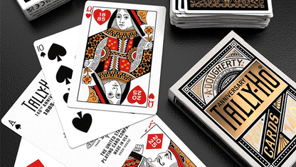 Tally Ho 140th Anniversary Metaluxe by US Playing Card - Carti De Joc Premium