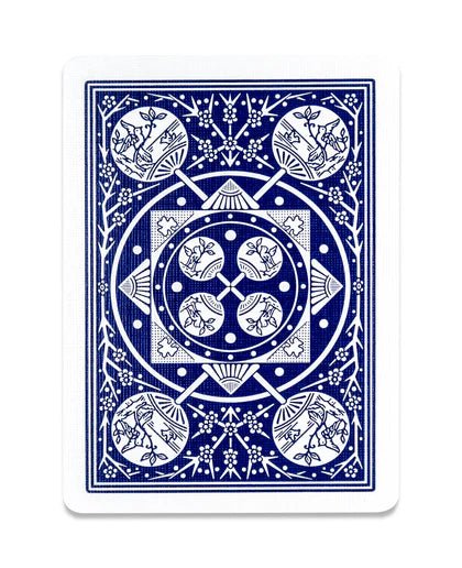 Tally Ho Fan Back Blue by USPCC - Carti De Joc Premium