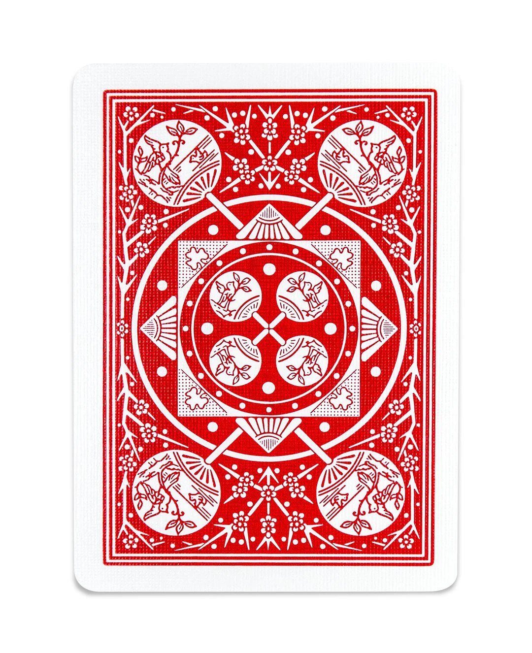 Tally Ho Fan Back Red by USPCC - Carti De Joc Premium