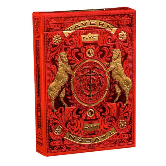 Tavern on the Green: Red Edition by Theory11 - Carti De Joc Premium