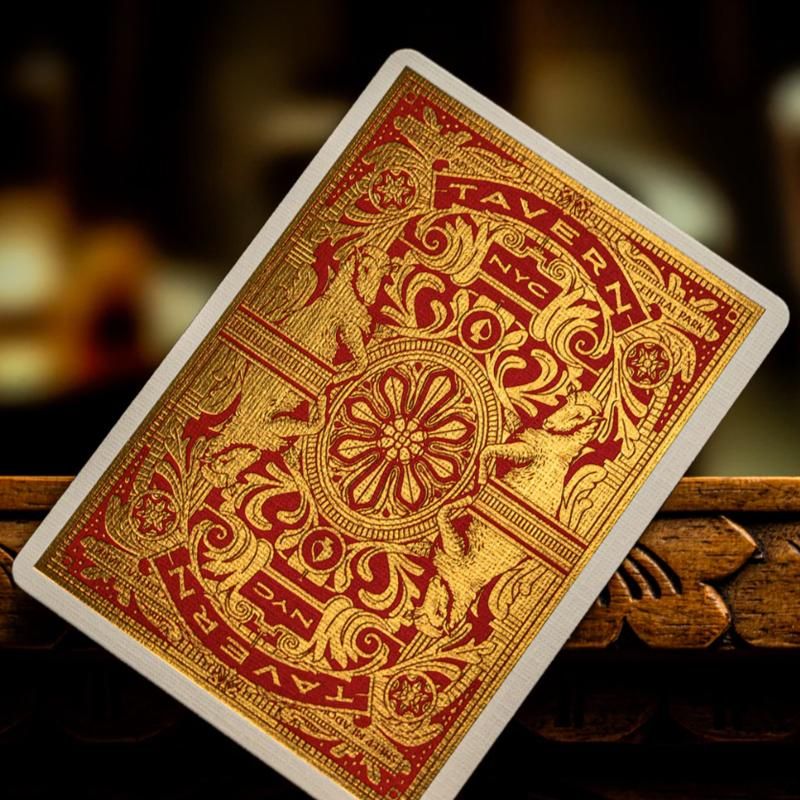 Tavern on the Green: Red Edition by Theory11 - Carti De Joc Premium
