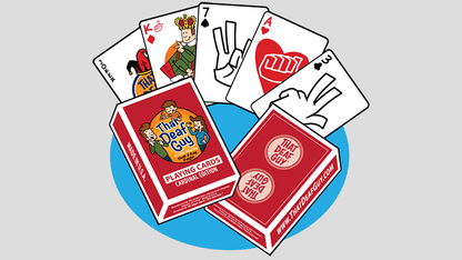 That Deaf Guy RED Cardinal Edition by Matt Daigle - Carti De Joc Premium