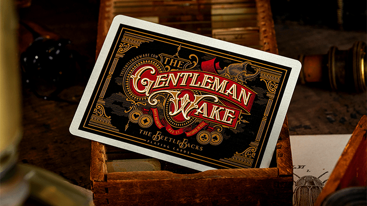 The Beetle Backs Cobalt Edition by Gentleman Wake - Carti De Joc Premium