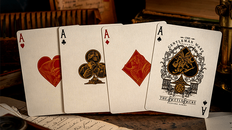 The Beetle Backs Cobalt Edition by Gentleman Wake - Carti De Joc Premium