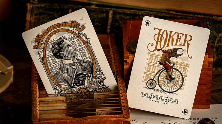 The Beetle Backs Cobalt Edition by Gentleman Wake - Carti De Joc Premium