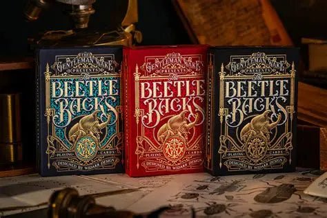 The Beetle Backs SET 3pack by Gentleman Wake - Carti De Joc Premium