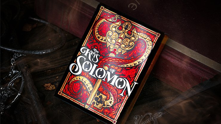 The Keys of Solomon: Blood Pact by Riffle Shuffle - Carti De Joc Premium