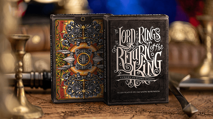 The Lord of the Rings - Return of the King Black Gilded Edition by Kings Wild Project - Carti De Joc Premium