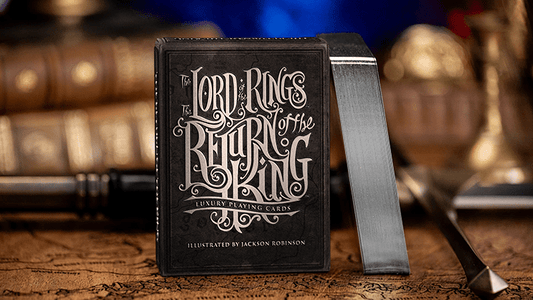 The Lord of the Rings - Return of the King Black Gilded Edition by Kings Wild Project - Carti De Joc Premium