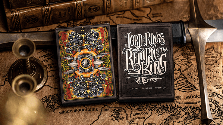 The Lord of the Rings - Return of the King Black Gilded Edition by Kings Wild Project - Carti De Joc Premium
