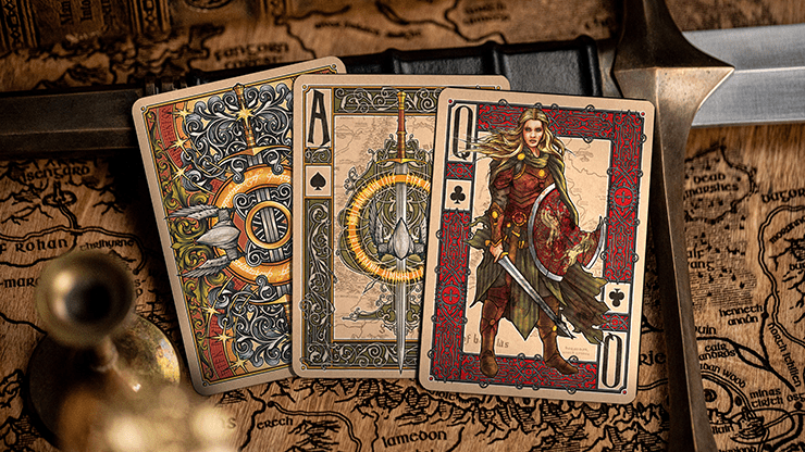 The Lord of the Rings - Return of the King Black Gilded Edition by Kings Wild Project - Carti De Joc Premium
