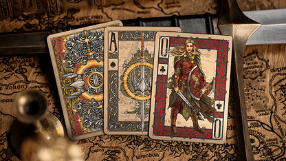 The Lord of the Rings - Return of the King Black Gilded Edition by Kings Wild Project - Carti De Joc Premium