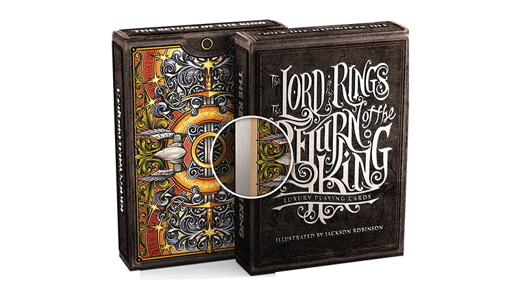 The Lord of the Rings - Return of the King Black Gilded Edition by Kings Wild Project - Carti De Joc Premium