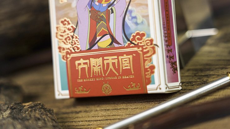 The Monkey King Red by TCC Playing Cards - Carti De Joc Premium