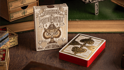 The Parlour Royale Ivory Edition (Red Edge Printing) by Gentleman Wake - Carti De Joc Premium