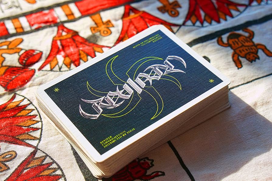 The Reviver V1 & V2 SET 2pack by Bacon Playing Cards - Carti De Joc Premium