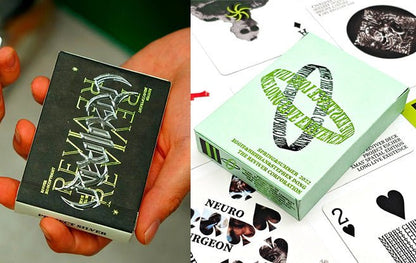 The Reviver V1 & V2 SET 2pack by Bacon Playing Cards - Carti De Joc Premium