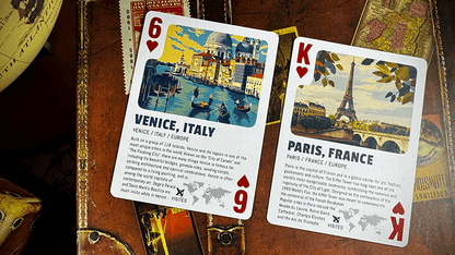 Travel the World Deck Volume 1 by Midnight Cards - Carti De Joc Premium