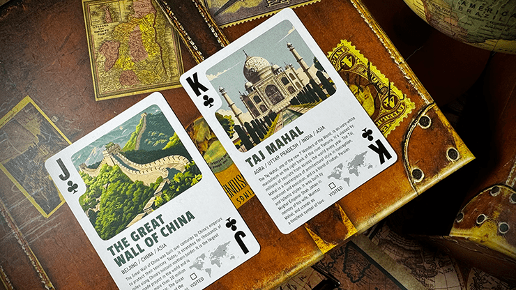 Travel the World Deck Volume 1 by Midnight Cards - Carti De Joc Premium