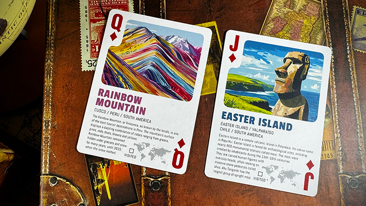 Travel the World Deck Volume 1 by Midnight Cards - Carti De Joc Premium