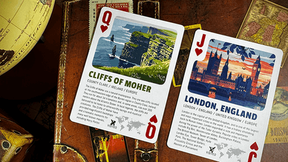 Travel the World Deck Volume 2 by Midnight Cards - Carti De Joc Premium