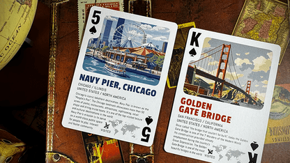 Travel the World Deck Volume 2 by Midnight Cards - Carti De Joc Premium