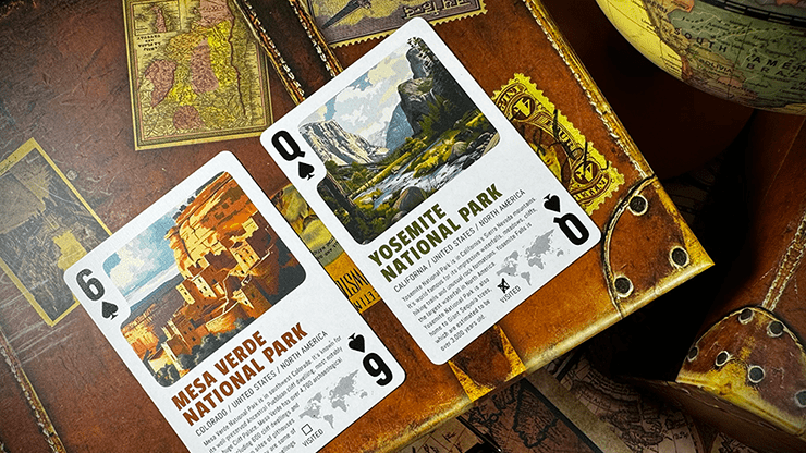 Travel the World Deck Volume 2 by Midnight Cards - Carti De Joc Premium