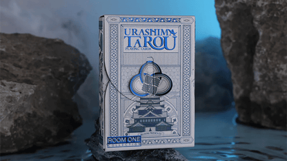 Urashima Tarou Blue Origami by Bloom Playing Cards - Carti De Joc Premium