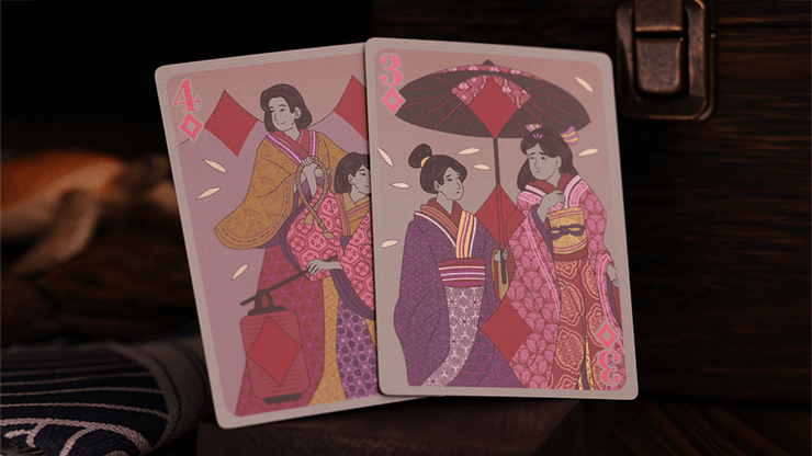 Urashima Tarou Velvet Louver by Bloom Playing Cards - Carti De Joc Premium