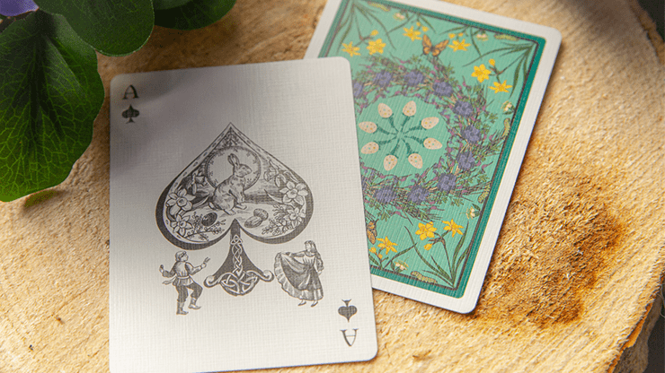Wheel of the Year Ostara by Jocu Playing Cards - Carti De Joc Premium