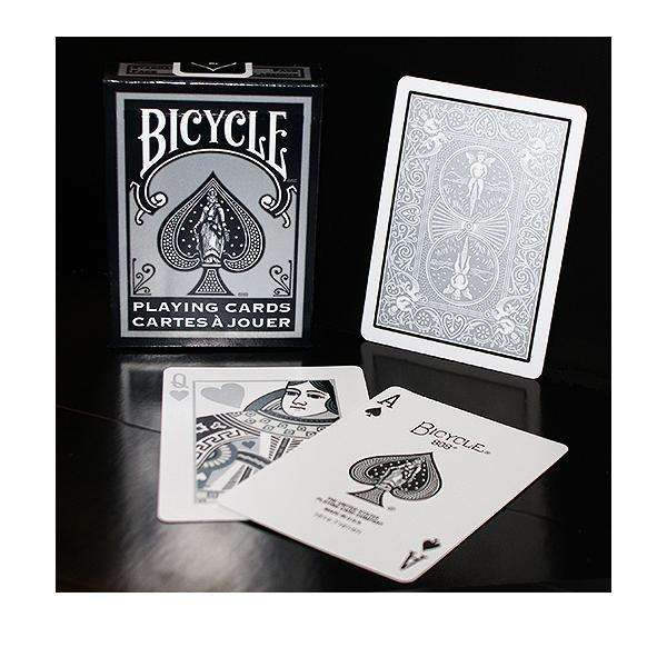 Bicycle Black / Silver by USPCC - Carti De Joc Premium