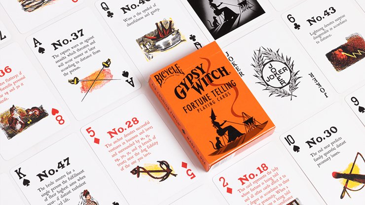 Bicycle Gypsy Witch by US Playing Card - Carti De Joc Premium