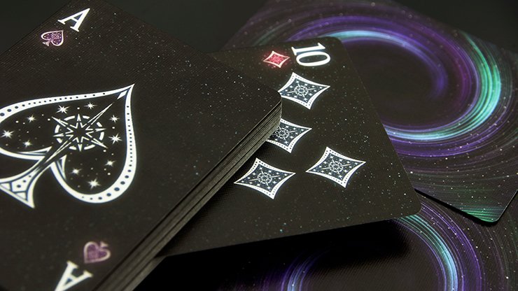 Bicycle Starlight Black Hole Special Limited Print Run by Collectable Playing Cards - Carti De Joc Premium