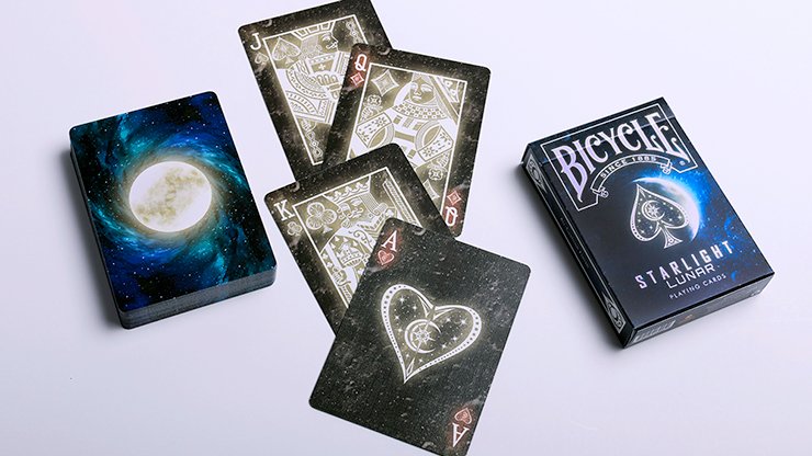 Bicycle Starlight Lunar Special Limited Print Run by Collectable Playing Cards - Carti De Joc Premium